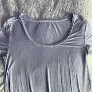 american eagle lilac short sleeve tee
